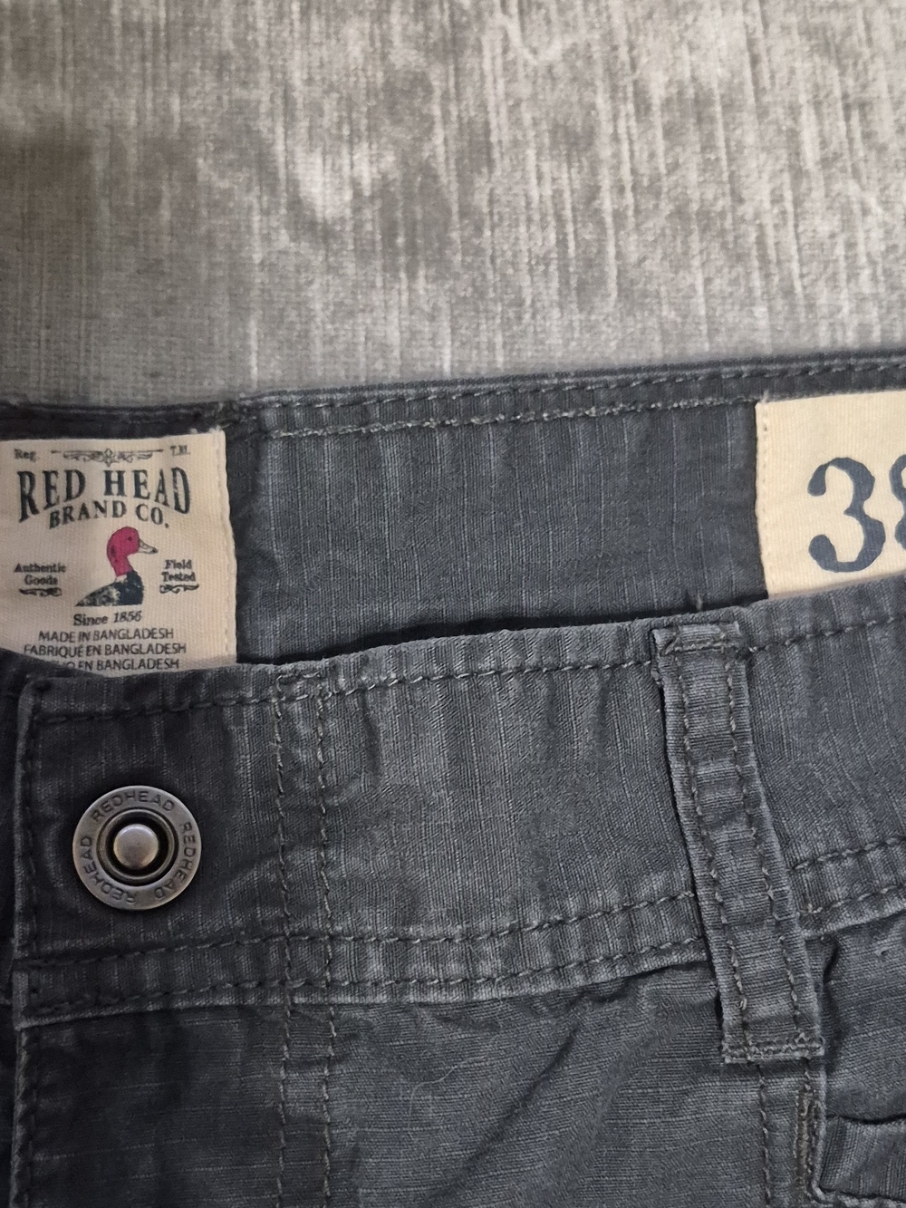 RedHead Men's Slate Gray Casual Pants